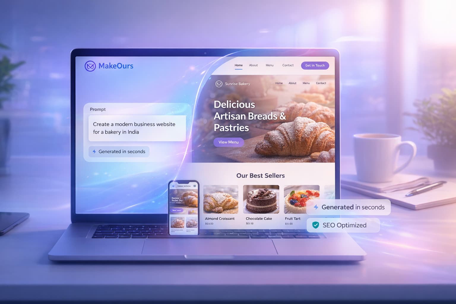 What is MakeOurs & How to Build a Website in Minutes (2026 Guide)